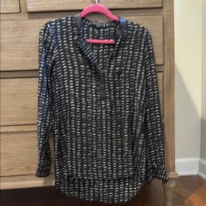 Rachel Zoe Black and White Blouse